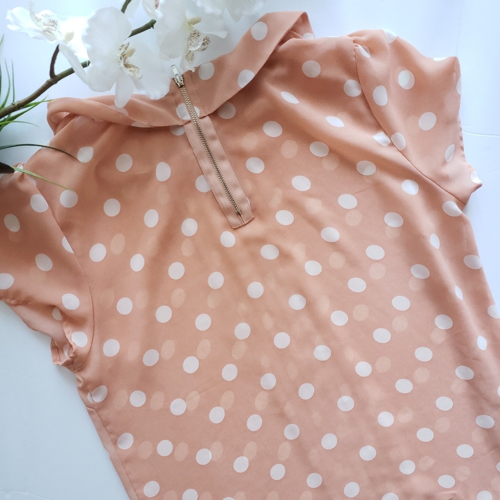 💌POLKA DOT TOP💌 - Picture 3 of 3